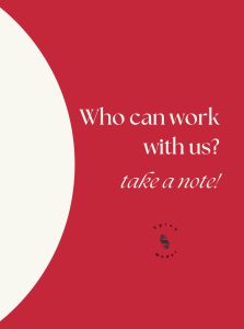 Who can work with us